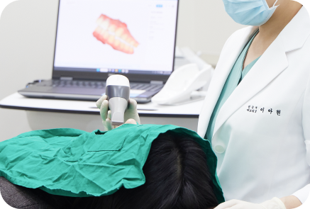 CT로, 3D스캐너로 0.1mm까지 정밀하게 측정합니다.